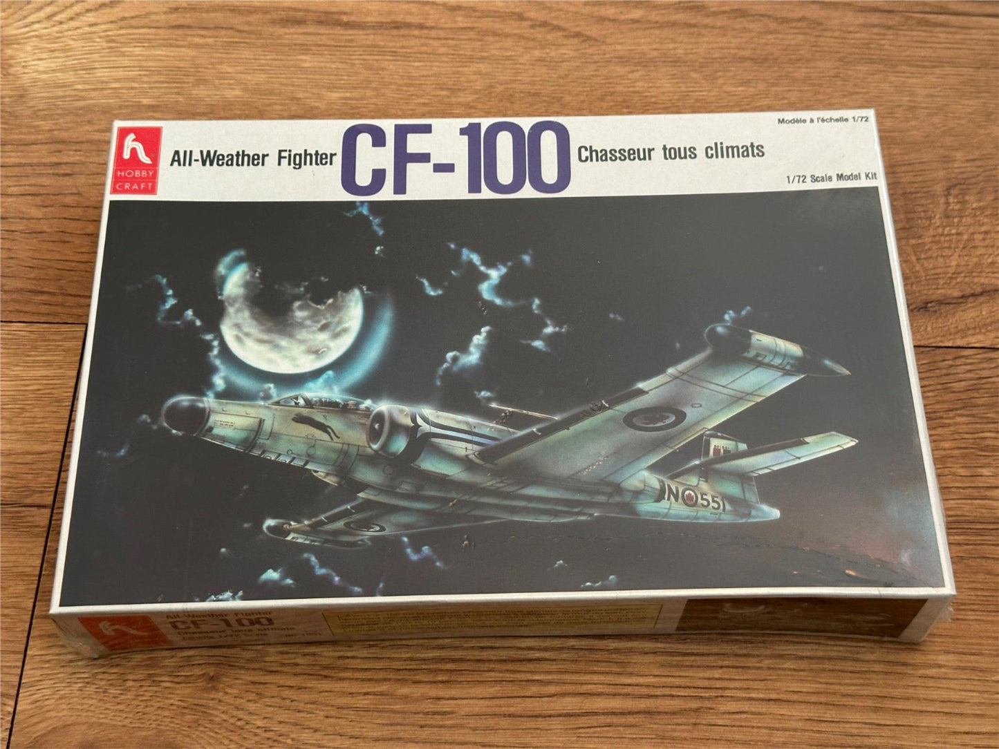 Hobby Craft Model Kit - 1:72 CF-100 All Weather Fighter