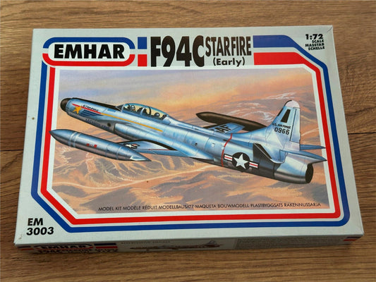 Emhar Models EM3003 - 1;72 F-94C Starfire (Early) Plane