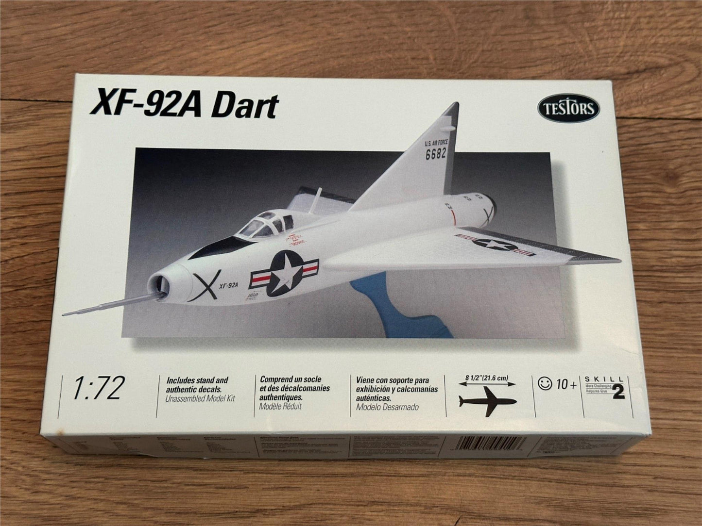 Testers Model Kit - 1:72 Convair XF 92A Dart Plane