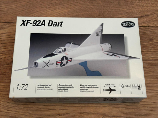 Testers Model Kit - 1:72 Convair XF 92A Dart Plane