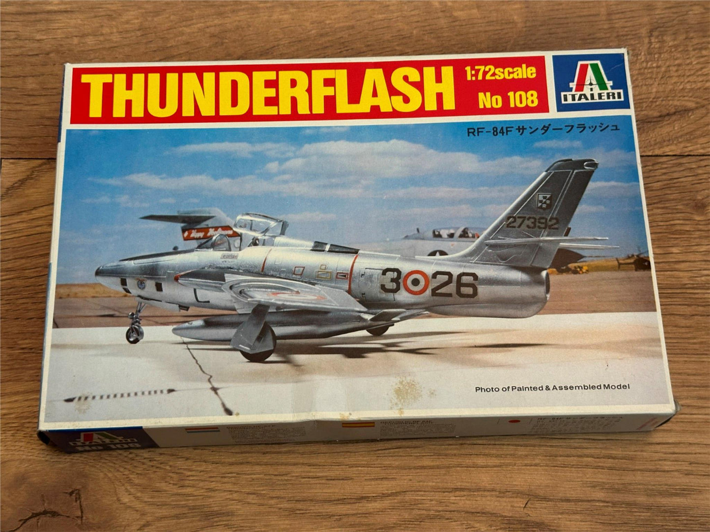 Italeri Model Kit 108 - 1:72 Thunderflash Plane