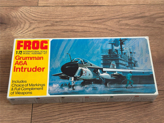 Frog Model Kit - 1:72 Grumman A6A Intruder Plane