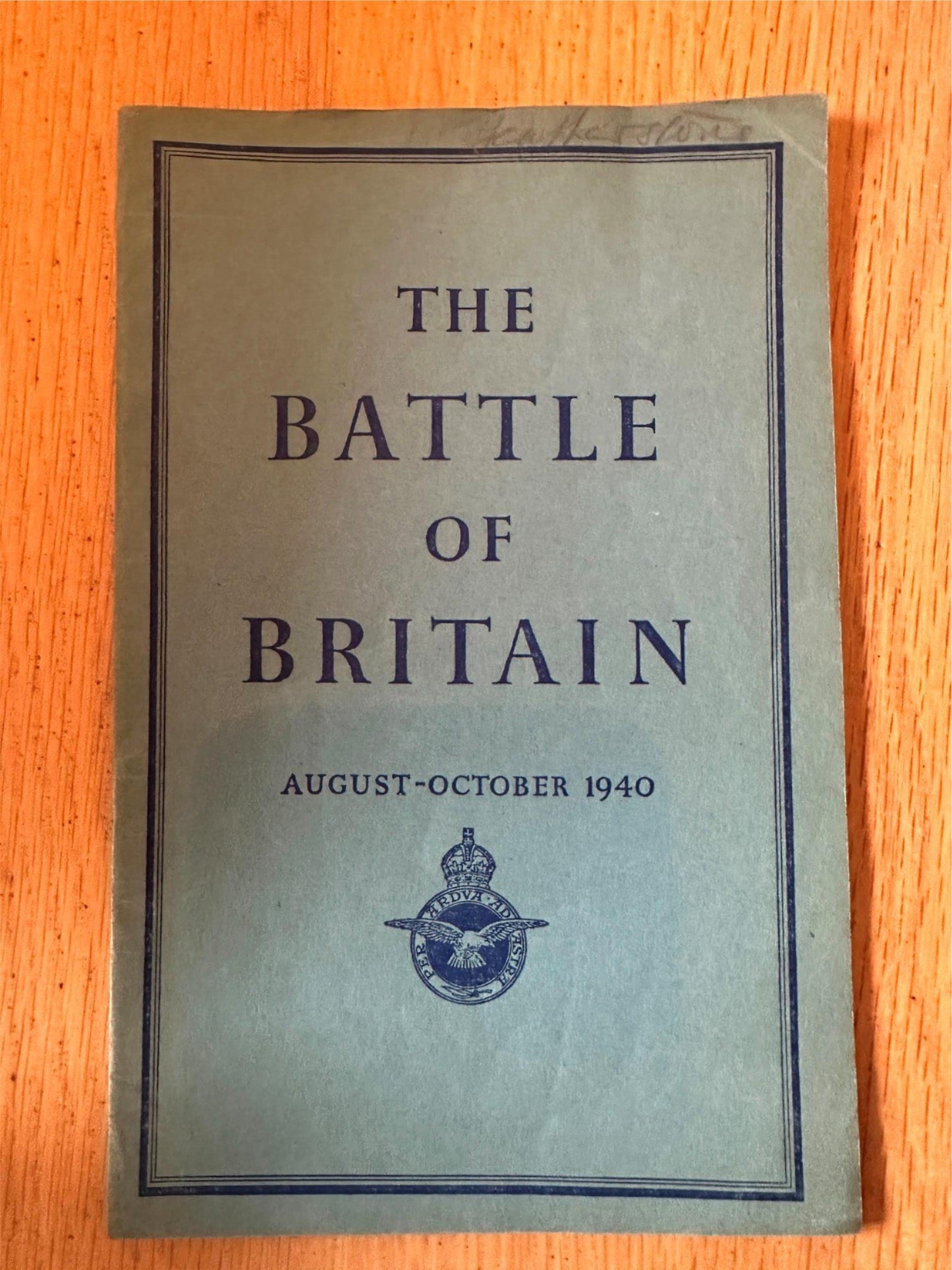 Original Vintage Booklet - The Battle of Britain