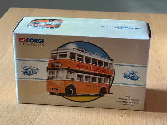 Corgi Classics 97870 1:76 Karrier W4 Trolleybus Newcastle-Upon-Tyne Corporation