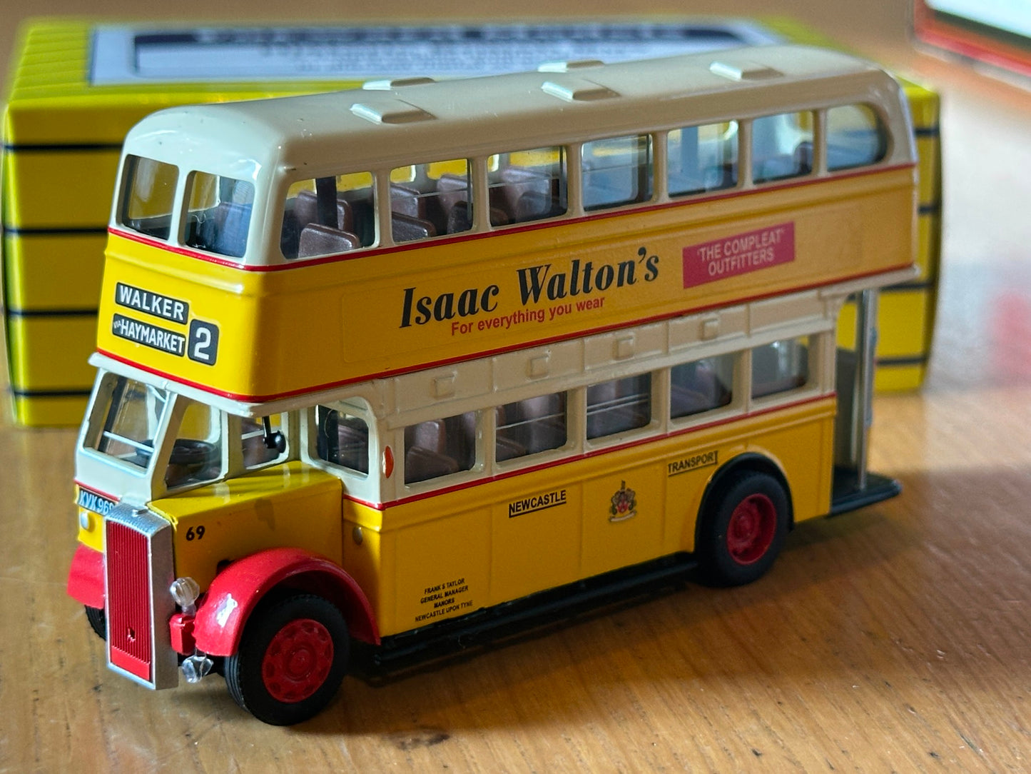 Forward Models EDN12 - Daimler Birmingham Standard Bus Newcastle Walker Route 2