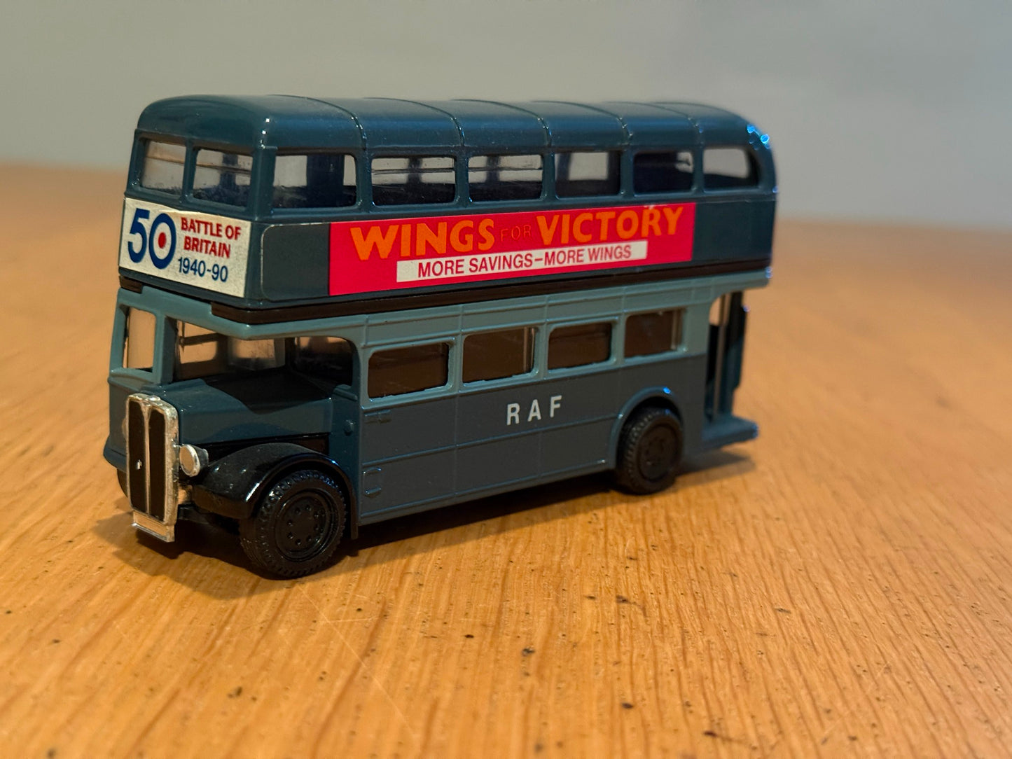 Corgi Classic Models D599 - AEC Bus RAF Battle Of Britain 50 Years Diecast Model