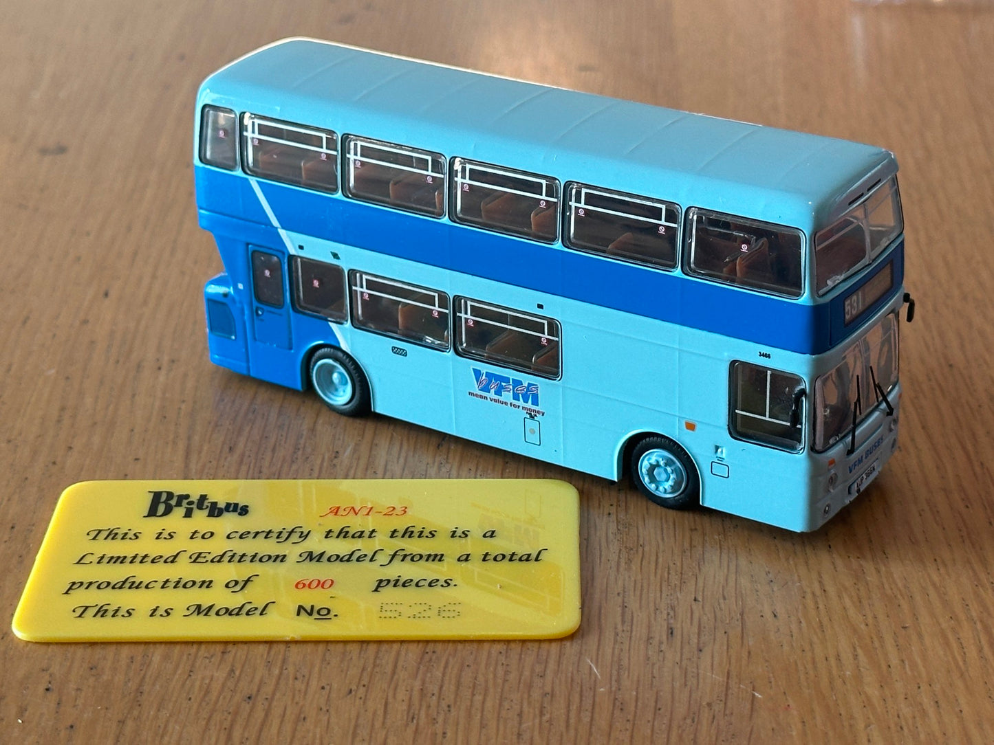 Britbus AN1-23 - 1:76 Leyland Atlantean VFM Buses North East (engine cover loose