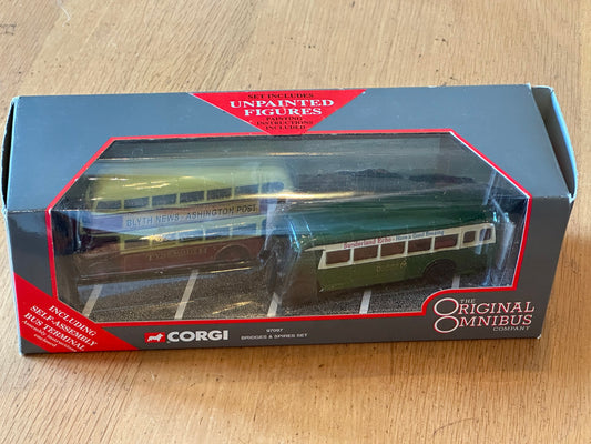 Corgi Original Omnibus 97097 - 1:76 Bridges & Spires Twin Pack (Figures missing)
