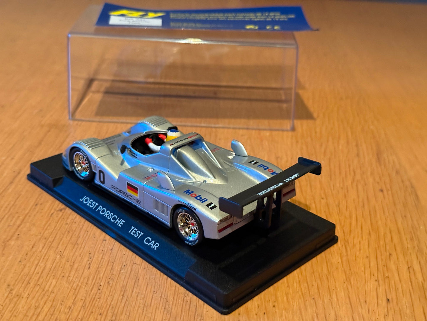 Scalextric 1/32 Slot Car - A43 Fly Joest Porsche Plata Test Car