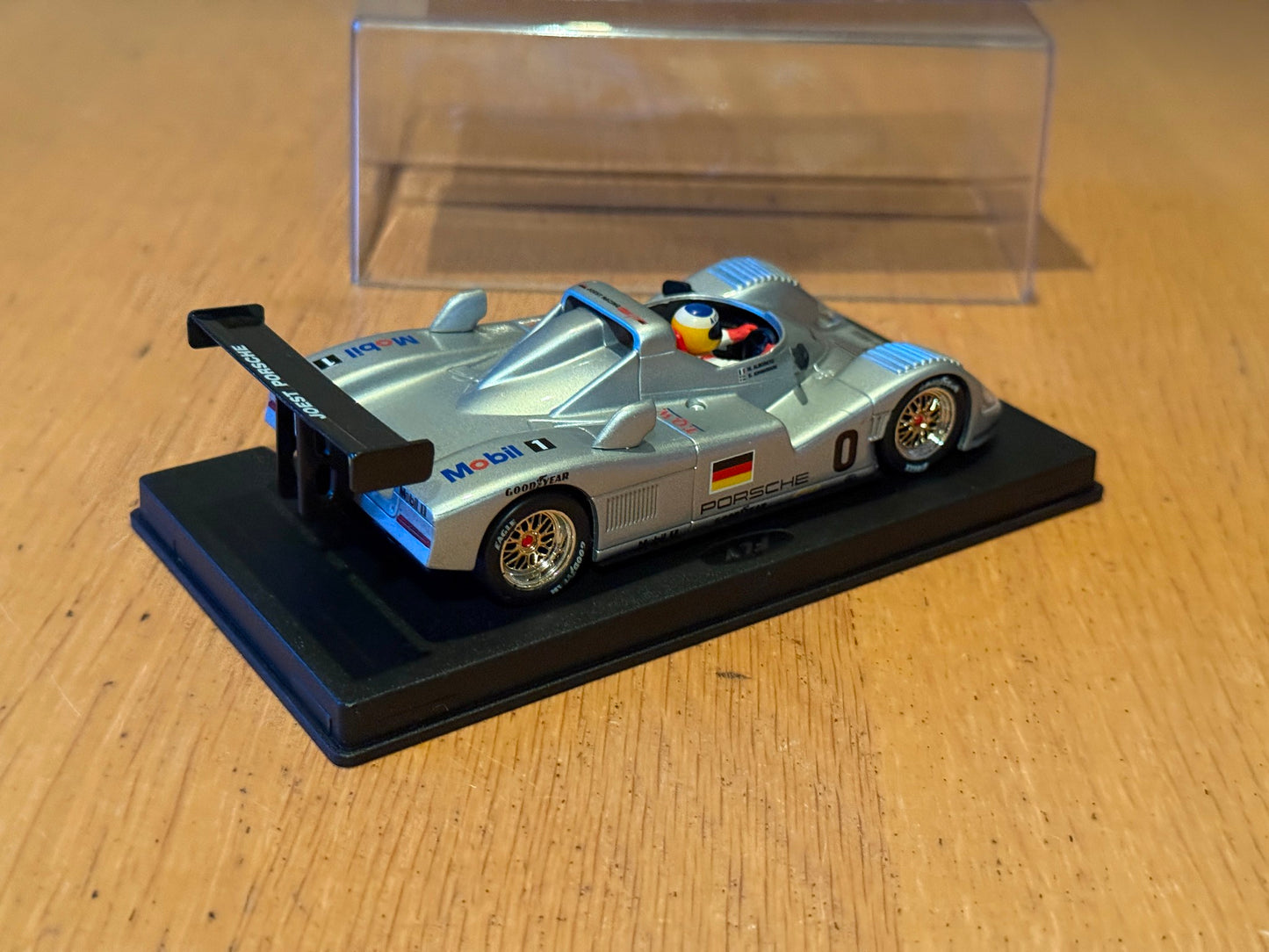 Scalextric 1/32 Slot Car - A43 Fly Joest Porsche Plata Test Car