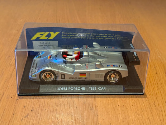 Scalextric 1/32 Slot Car - A43 Fly Joest Porsche Plata Test Car