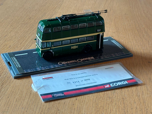 Corgi OOC OM41401 - 1:76 ROE Trolley Bus - Teesside - North Ormesby