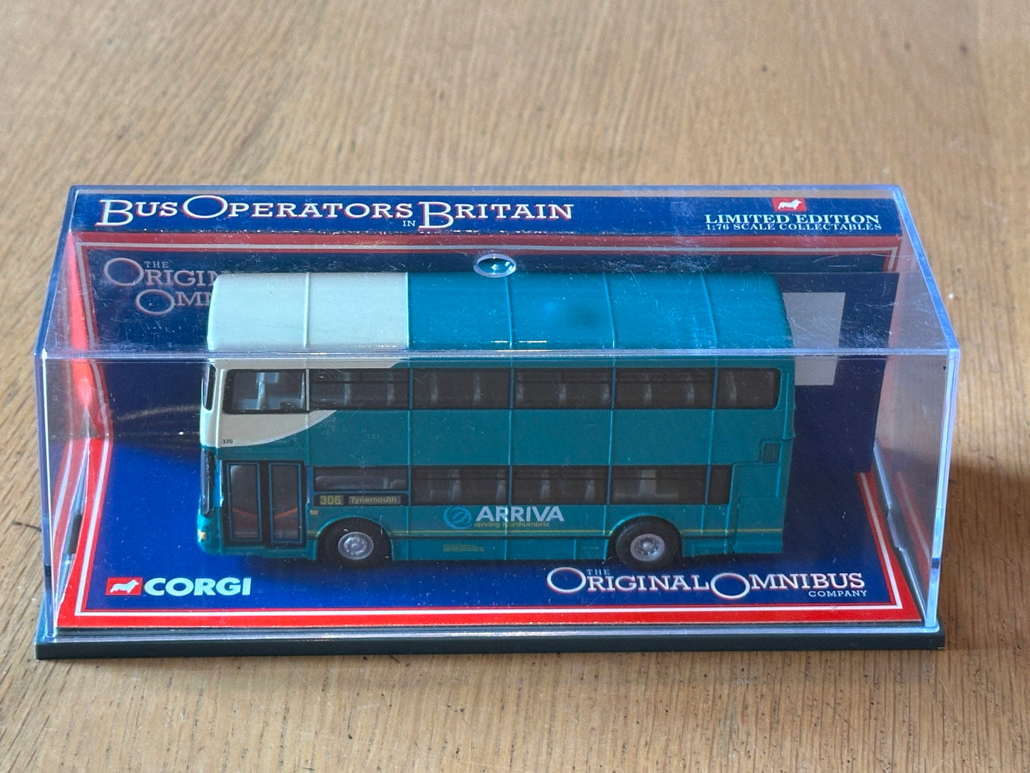 Original Omnibus 1:76 Northern Counties Palatine 43606 Arriva 306 Tynemouth