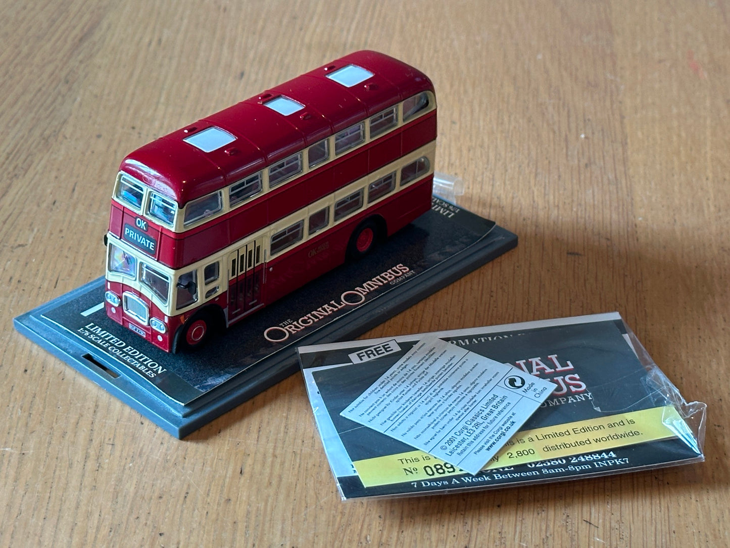 Corgi Original Omnibus OM41904 - 1:76 Leyland PD3/Queen Mary - OK Motor Services