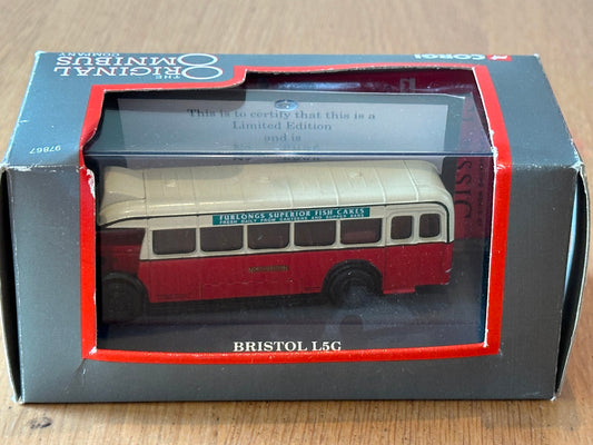Corgi 97867 - 1:76 Bristol L5G - North Western Road Car Co  - Route 27 Buxton