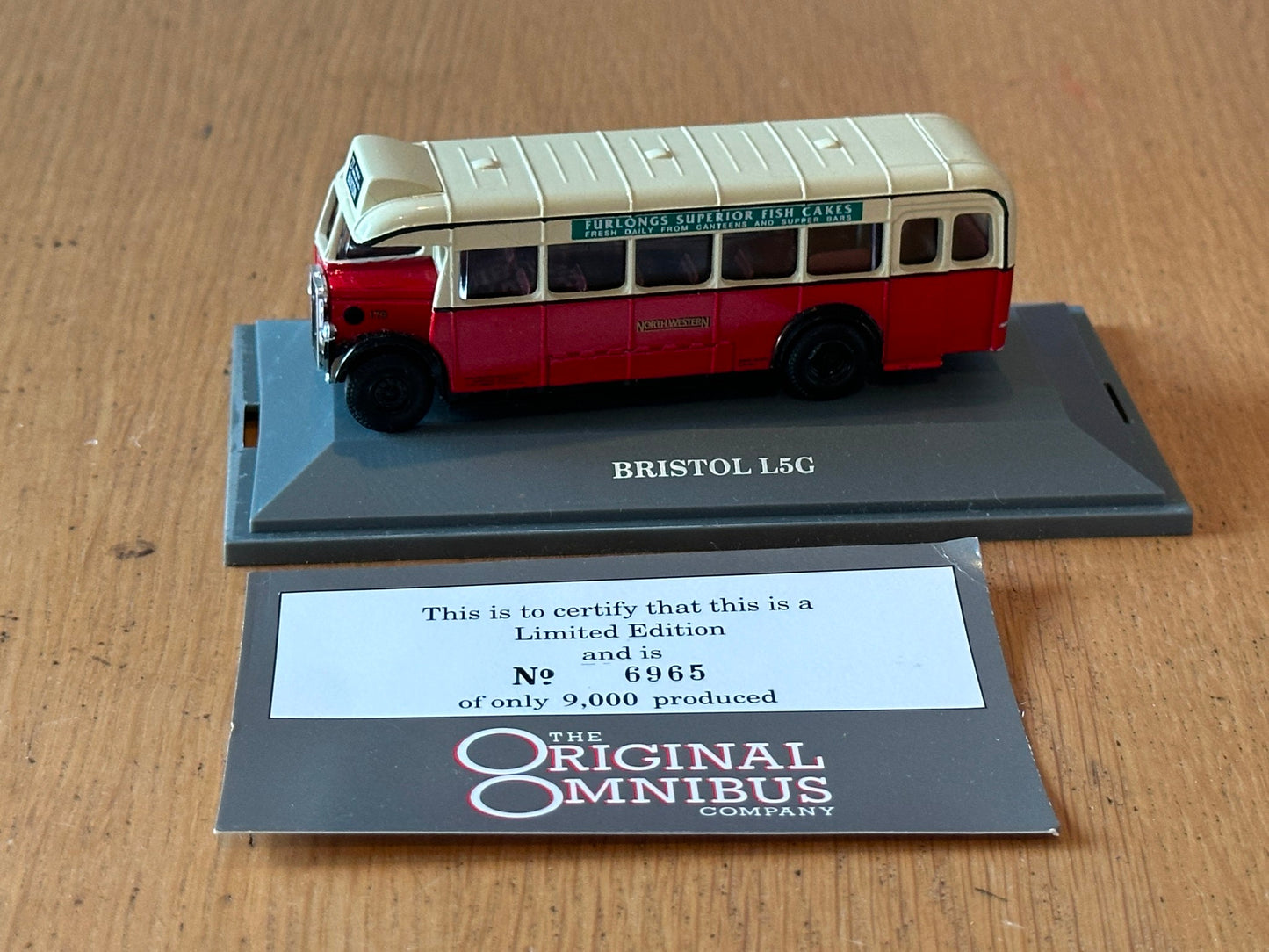 Corgi 97867 - 1:76 Bristol L5G - North Western Road Car Co  - Route 27 Buxton