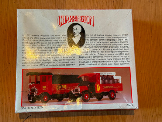 Corgi Diecast D52/1 - Charrington Brewers Trucks - Limited Edition