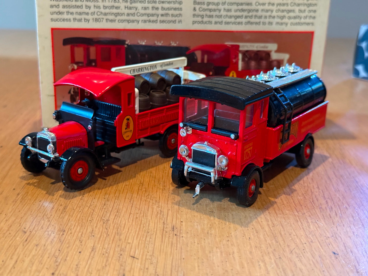 Corgi Diecast D52/1 - Charrington Brewers Trucks - Limited Edition