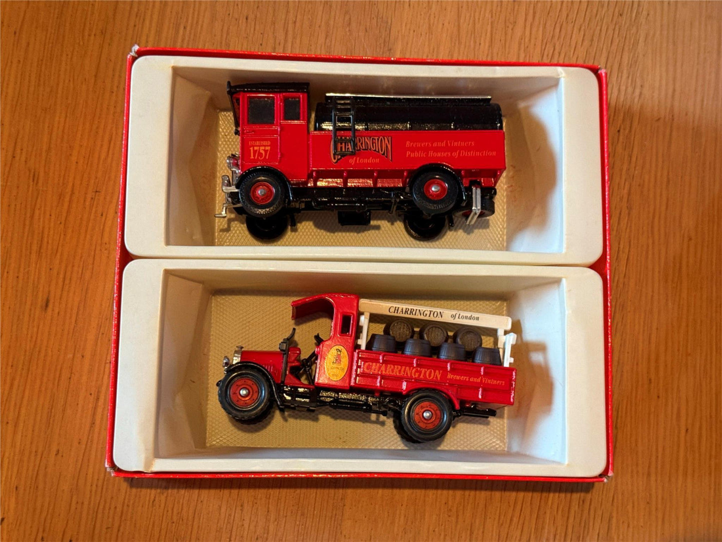 Corgi Diecast D52/1 - Charrington Brewers Trucks - Limited Edition