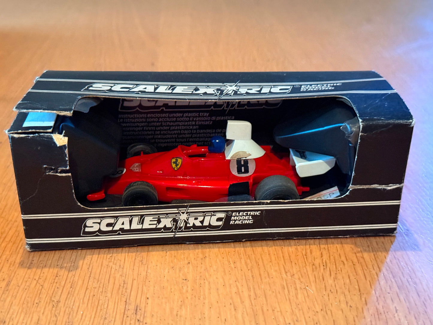 Scalextric 1/32 Slot Car - C124 Ferrari 312T F1 - Missing Underfloor