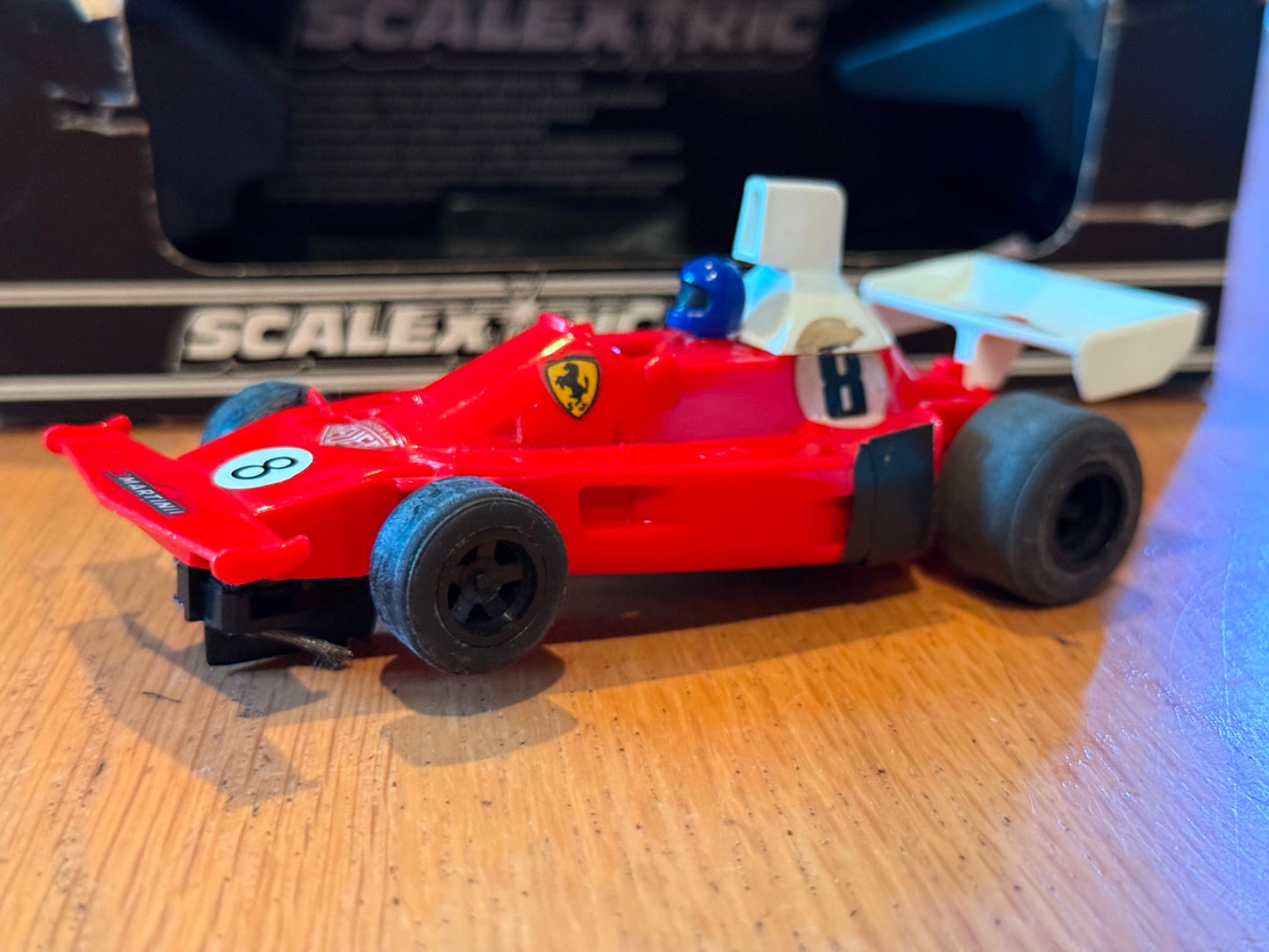 Scalextric 1/32 Slot Car - C124 Ferrari 312T F1 - Missing Underfloor