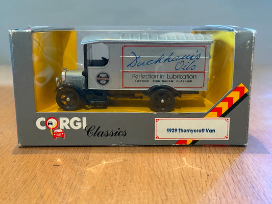 Corgi Classics 97100: 1:50 1929 Thornycroft Van - Duckhams Oil