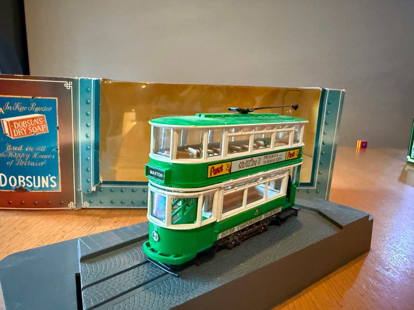 Corgi Tramlines OO Gauge 1:76 Double Deck Dover Corporation Tram - Damaged