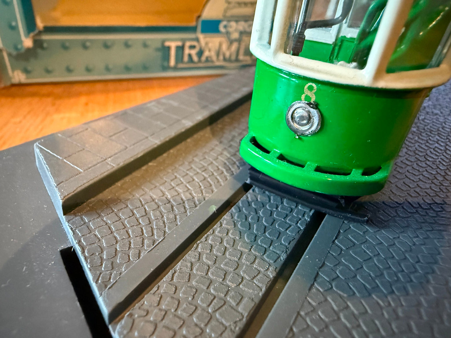 Corgi Tramlines OO Gauge 1:76 Double Deck Dover Corporation Tram - Damaged