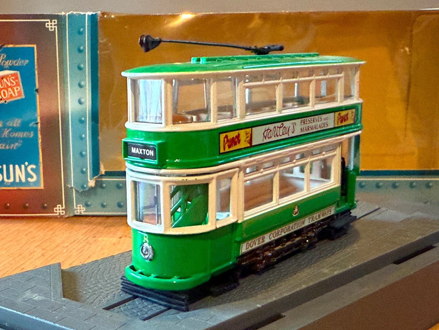Corgi Tramlines OO Gauge 1:76 Double Deck Dover Corporation Tram - Damaged
