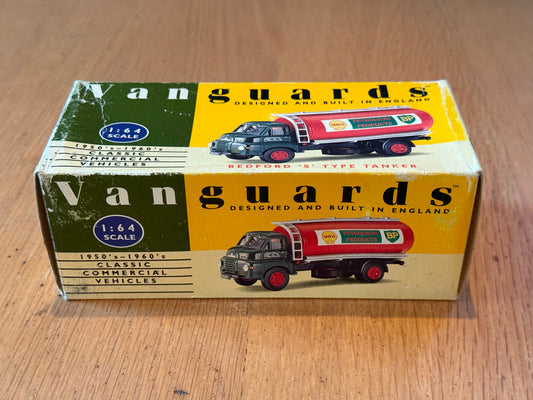 Corgi Vanguards 1:64 Bedford S Type Tanker - Shell & BP