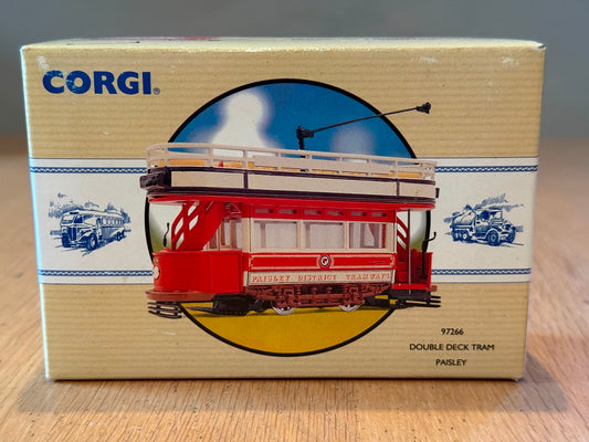 Corgi Tramway Classics 1:76 97266 Paisley Double Deck Tram