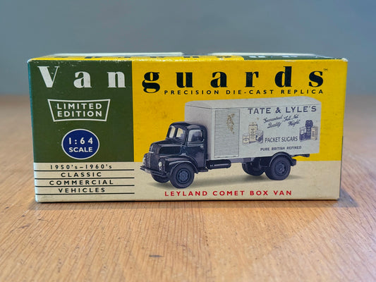 Corgi Vanguards 1:64 Leyland Comet Box Van - Tate & Lyle