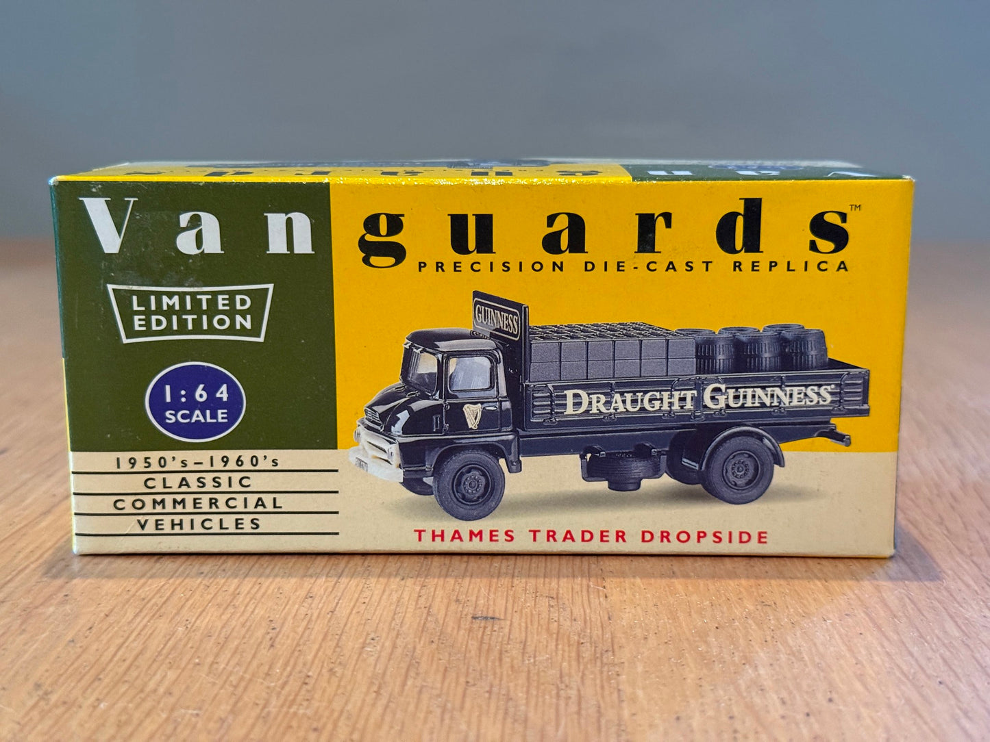 Corgi Vanguards 1:64 Ford Thames Trader Dropside - Draught Guinness