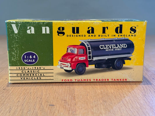 Corgi Vanguards 1:64 Ford Thames Trader Tanker - Cleveland Motor Spirit