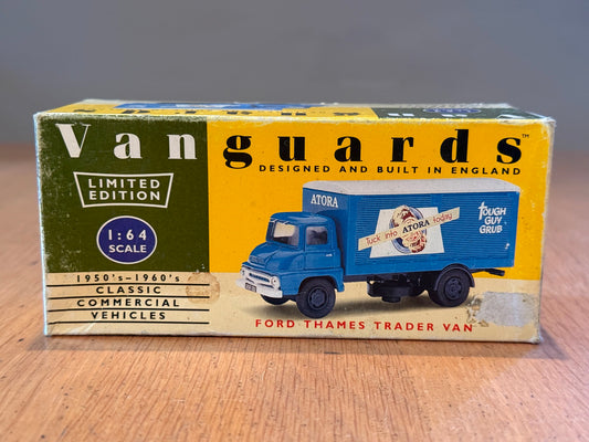 Corgi Vanguards 1:64 Ford Thames Trader Van - Atora