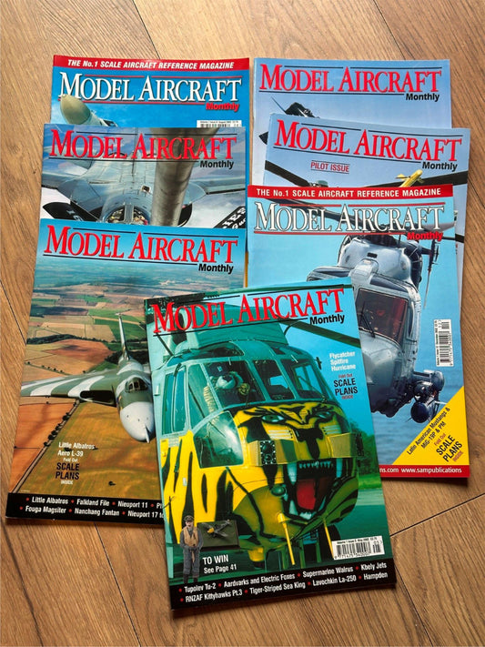 8 Editions of Model Aircraft Monthly