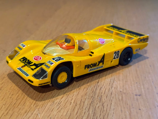 Scalextric 1/32 Slot Car - C272 Porsche 962 'From A' No. 28 Slot Car