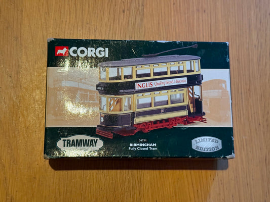 Corgi Tramway Classics 1:76 36711 Birmingham Fully Closed Tram