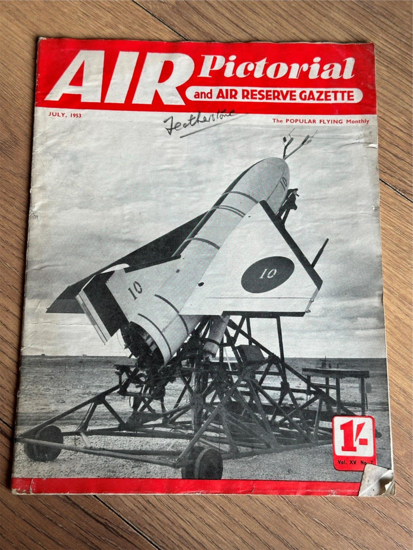 Air Pictorial and Air Reserve Gazette Magazine - July 1953