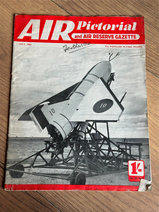 Air Pictorial and Air Reserve Gazette Magazine - July 1953