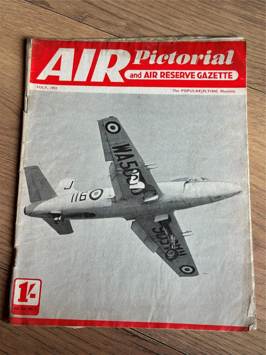 Air Pictorial and Air Reserve Gazette Magazine - July 1952