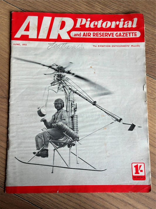 Air Pictorial and Air Reserve Gazette Magazine - June 1955