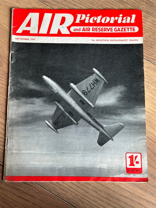 Air Pictorial and Air Reserve Gazette Magazine - September 1954