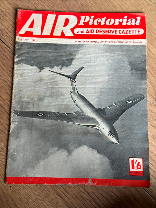Air Pictorial and Air Reserve Gazette Magazine - August 1956