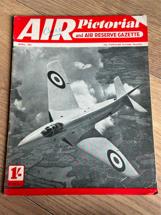 Air Pictorial and Air Reserve Gazette Magazine - April 1952