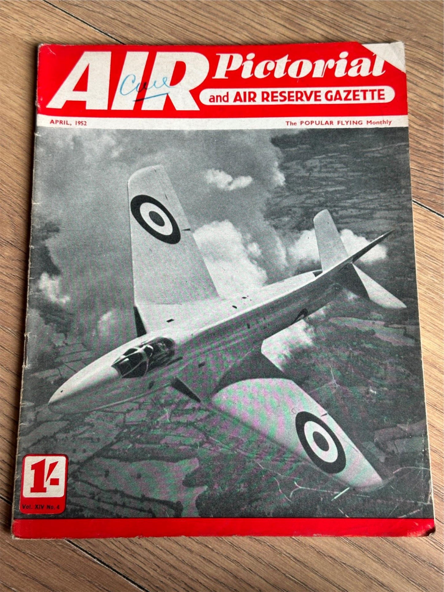 Air Pictorial and Air Reserve Gazette Magazine - September 1954