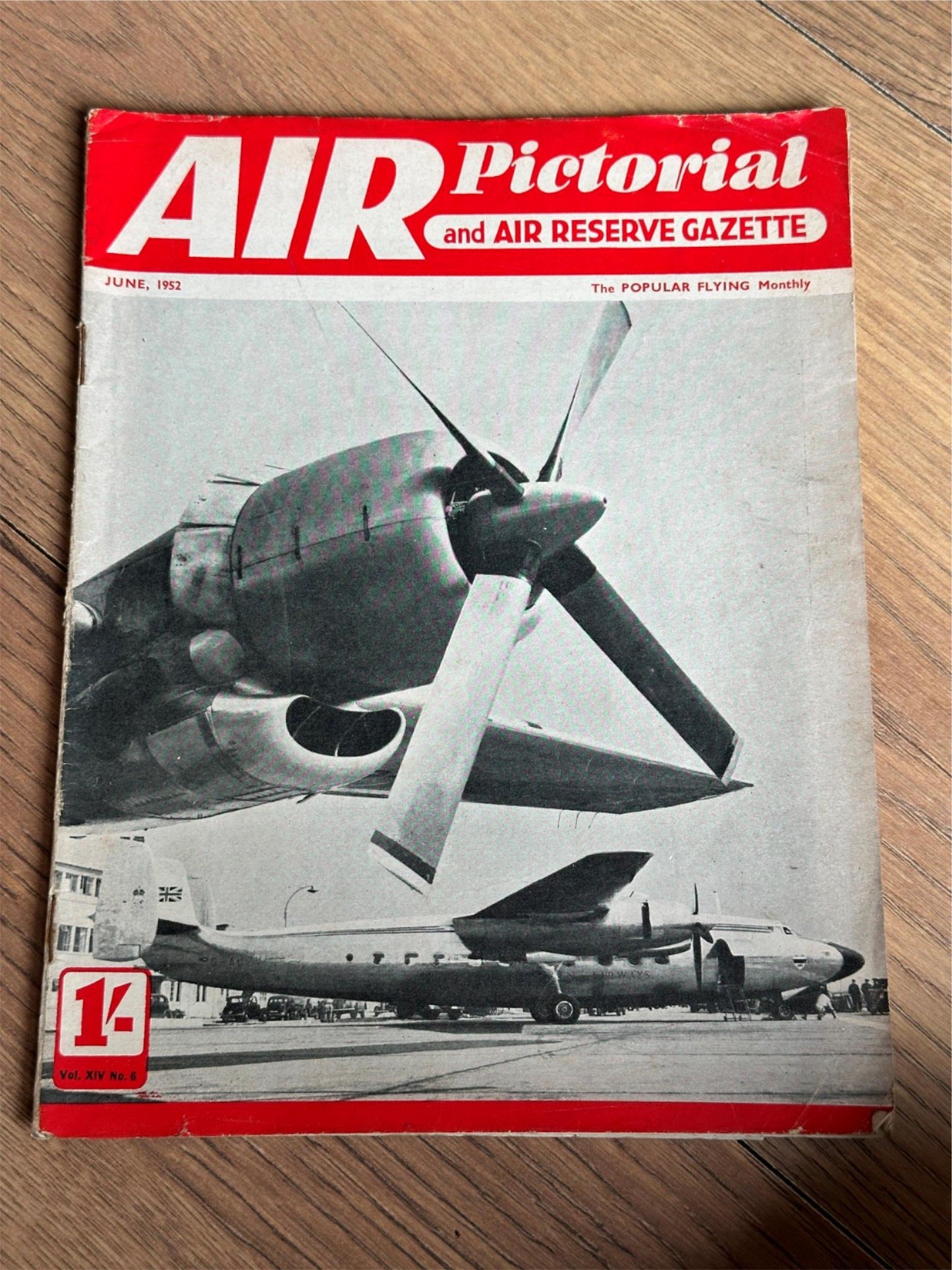 Air Pictorial and Air Reserve Gazette Magazine - September 1954