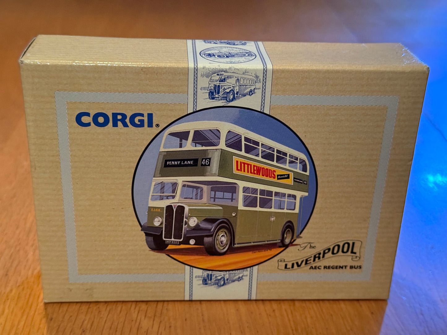 Corgi Classics 96983: 1:64 AEC Regent Bus - Penny Lane, Liverpool