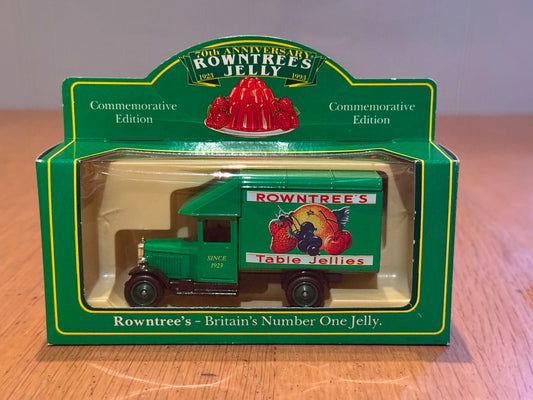Lledo Days Gone 1935 Morris Van: Rowntrees Jelly 70th Anniversary Model