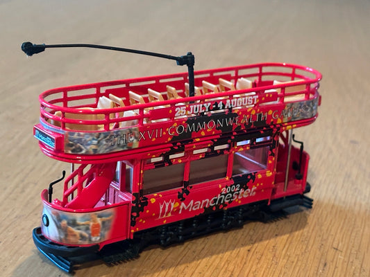 Corgi CC25208 1:72  Open Top Tram - Commonwealth Games 2002 Manchester